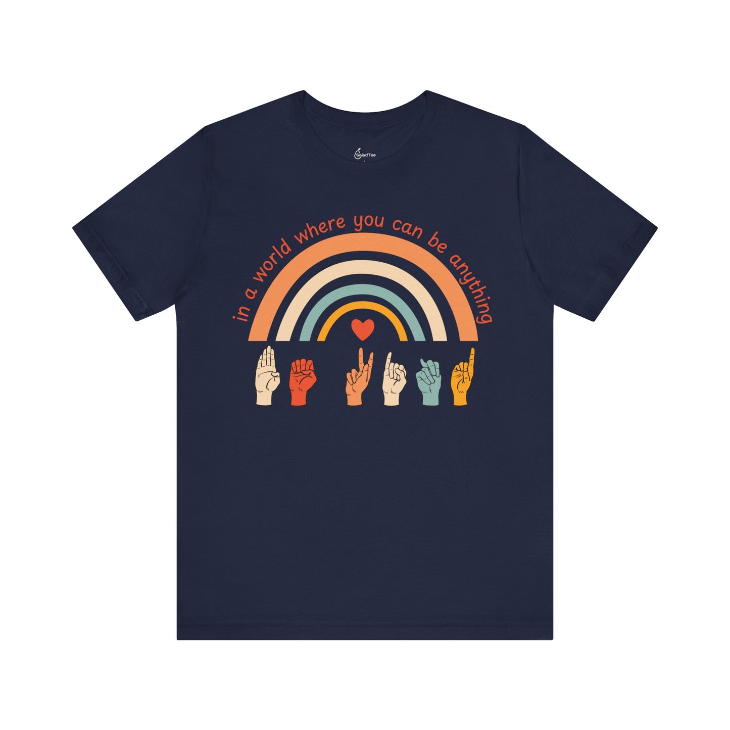 Retro Rainbow Kindness Tee