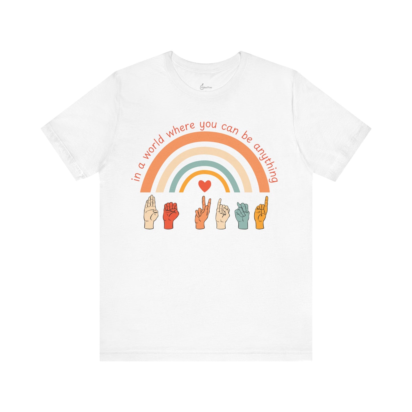 Retro Rainbow Kindness Tee