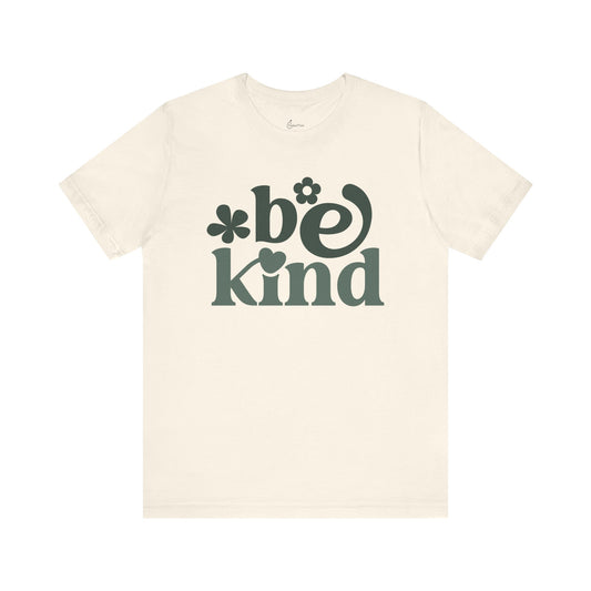 Retro Be Kind Flower Tee