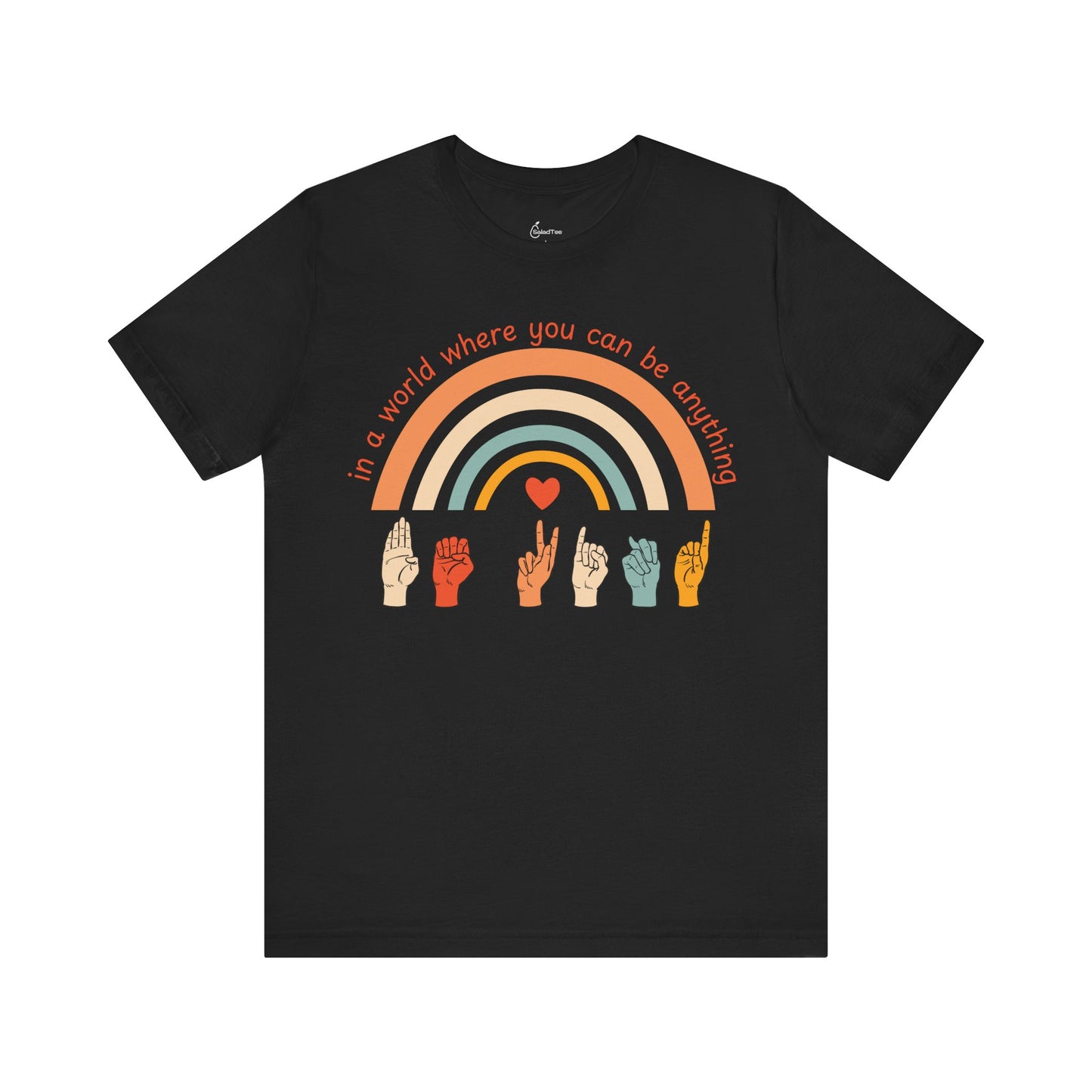 Retro Rainbow Kindness Tee