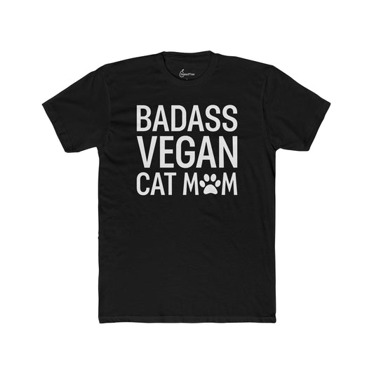 Vegan Cat Mom Tee