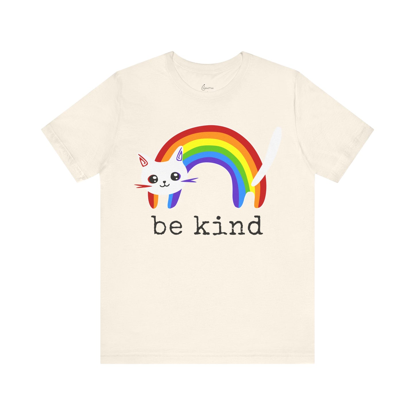Be Kind Rainbow Cat Tee