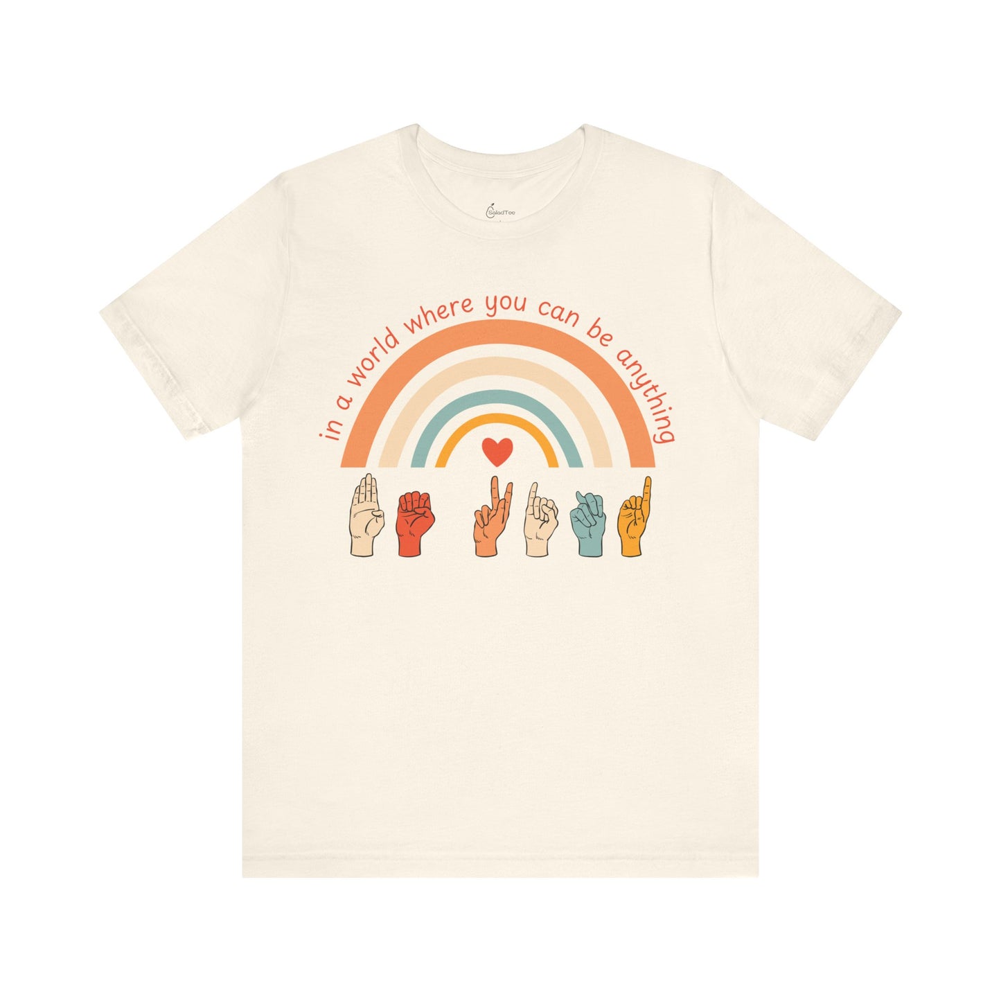 Retro Rainbow Kindness Tee