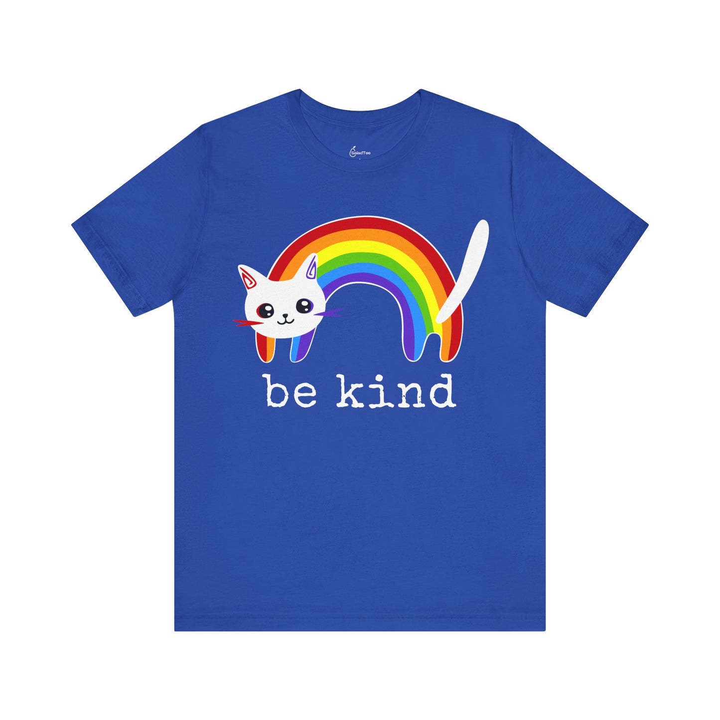 Be Kind Rainbow Cat Tee