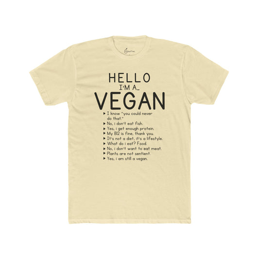 Hello Vegan Tee