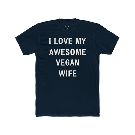 Awesome Vegan Wife Tee