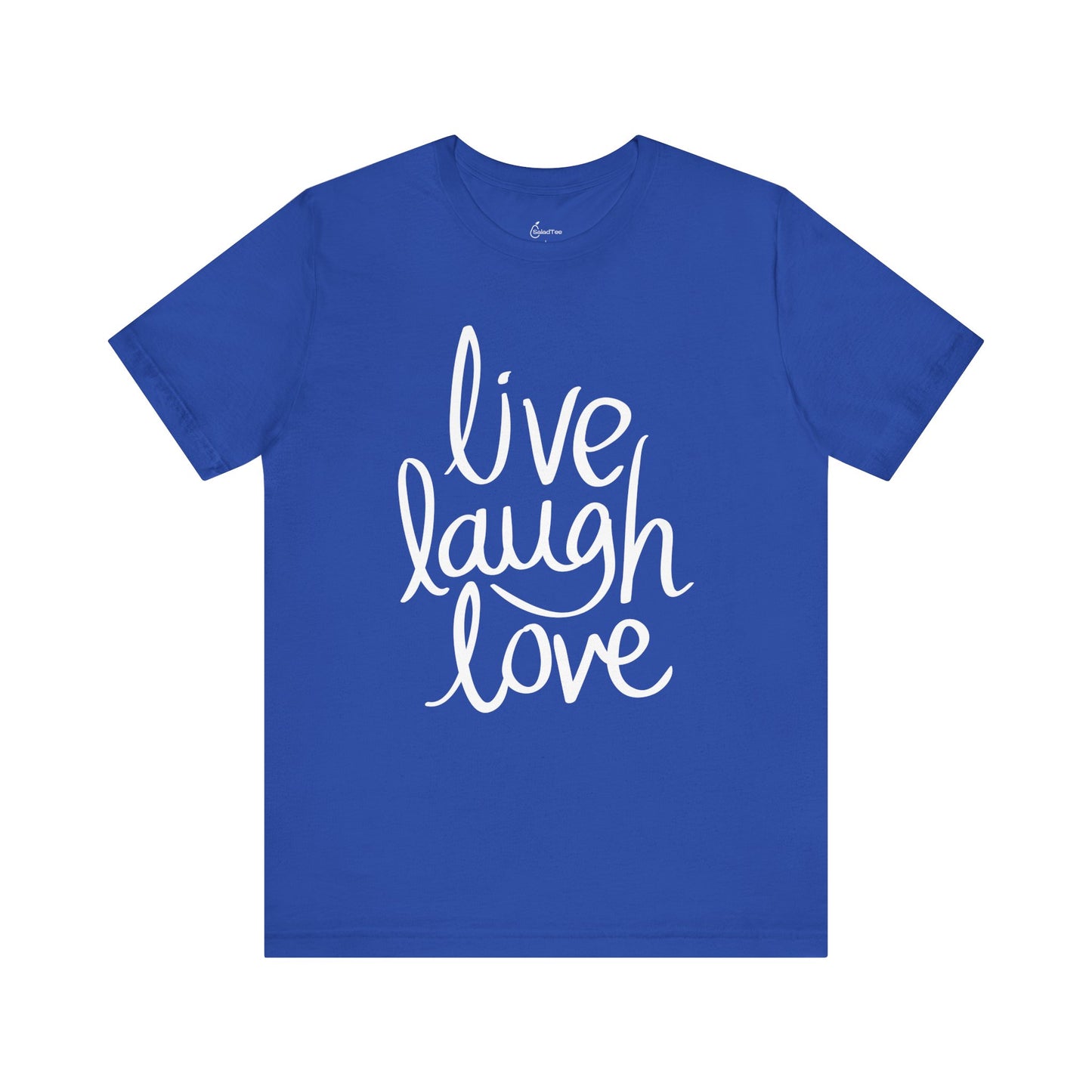 Handwritten Live Laugh Love Tee