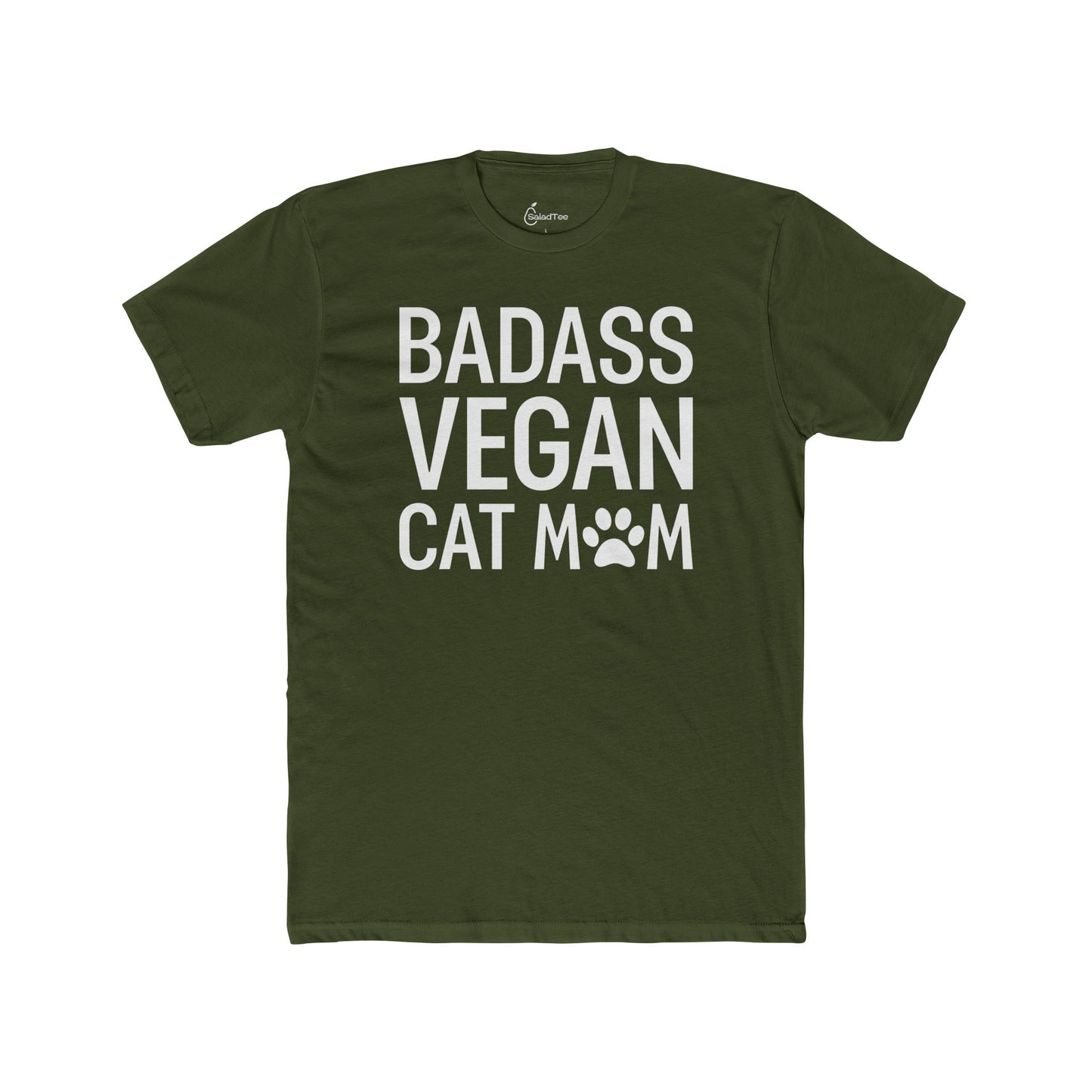 Vegan Cat Mom Tee